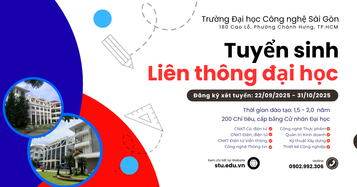 Thông báo tuyển sinh Liên thông Đại học (LTDH)